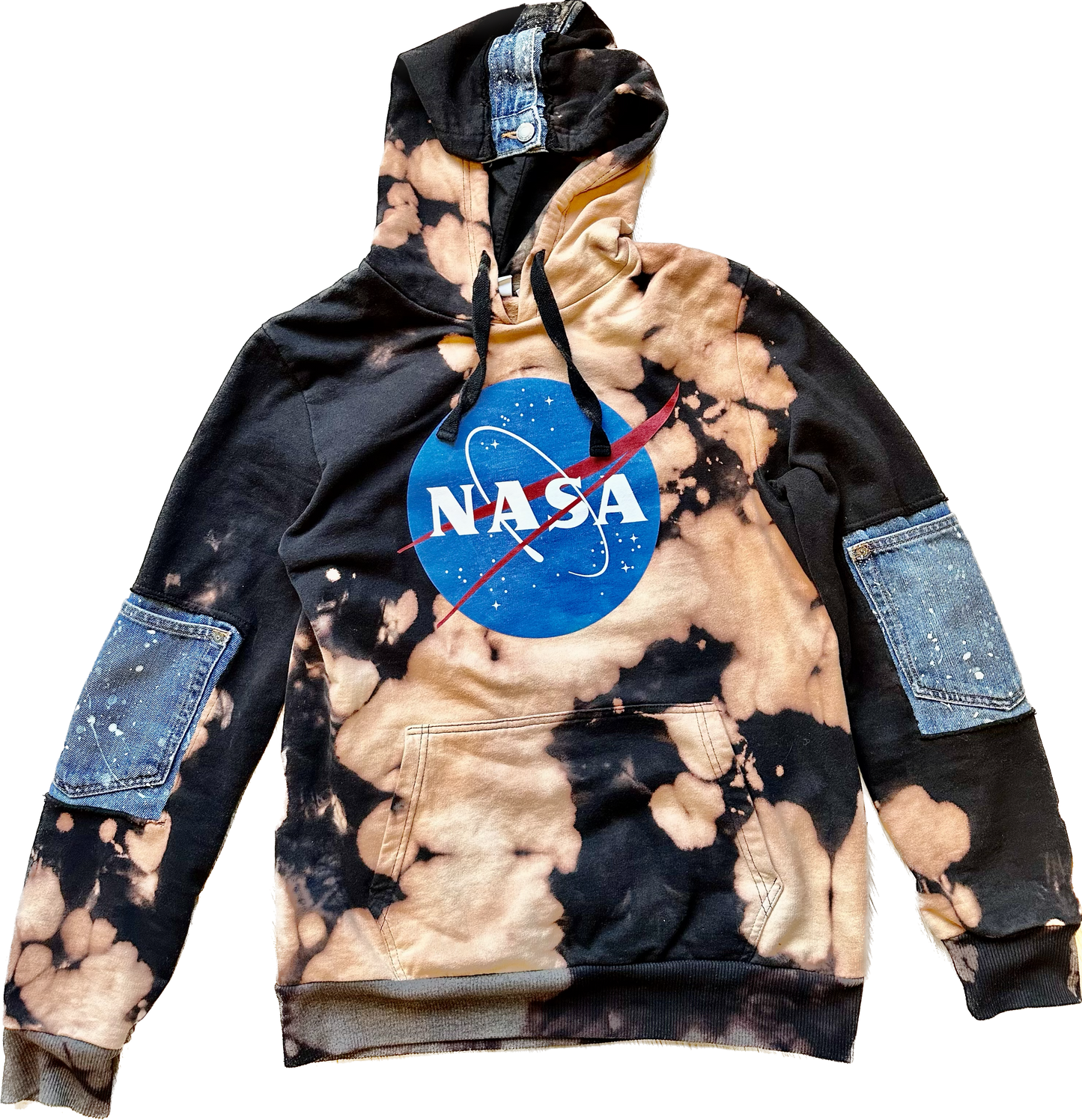 NFT NASA tie dye hoodie