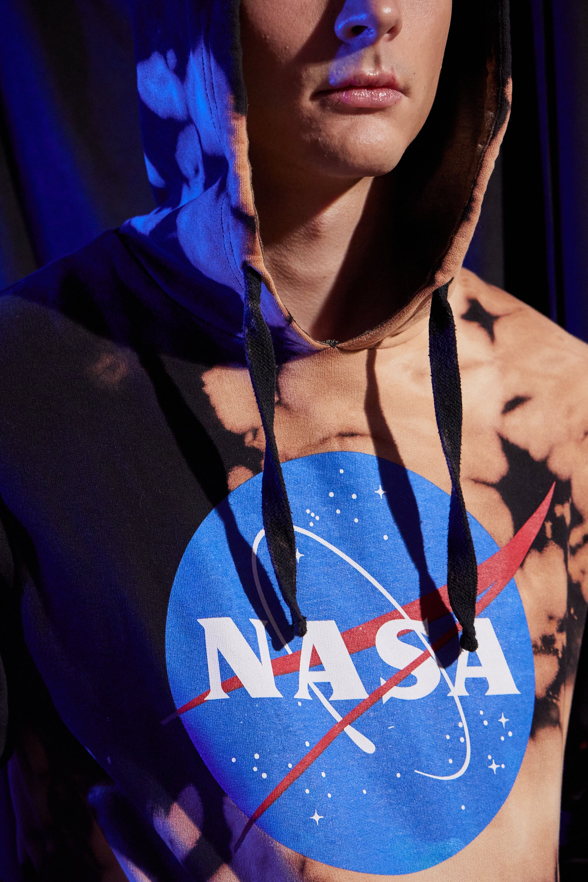 NFT NASA tie dye hoodie vailc