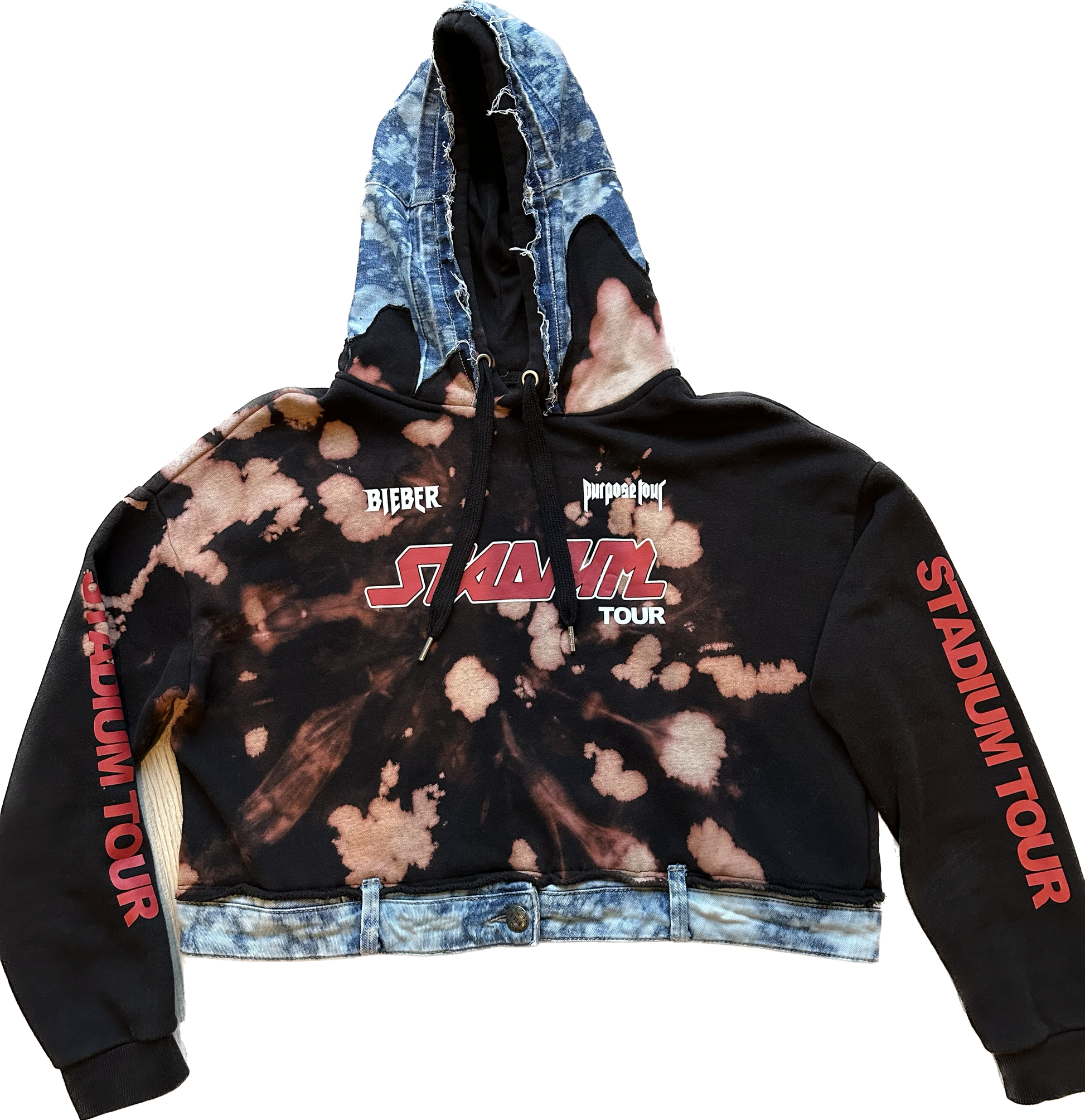 Bieber stadium tour hoodie sales